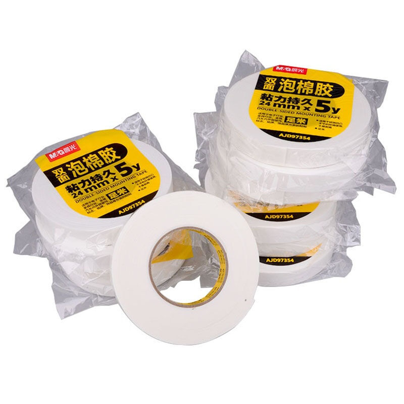 晨光（M&G） AJD97354 雙面泡棉膠帶24mm*5y 1卷裝_http://lucerna.cn/img/sp/208/20a93592-fe49-47e1-a29f-6011cb0daad5.jpg
