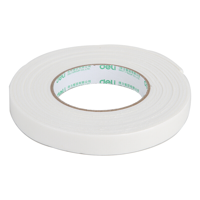 得力（deli） 30411 海綿膠泡棉雙面膠 18mm*5y 1卷裝_http://lucerna.cn/img/sp/208/624de0cc-d12a-4f86-ad31-6c4d10511b49.jpg