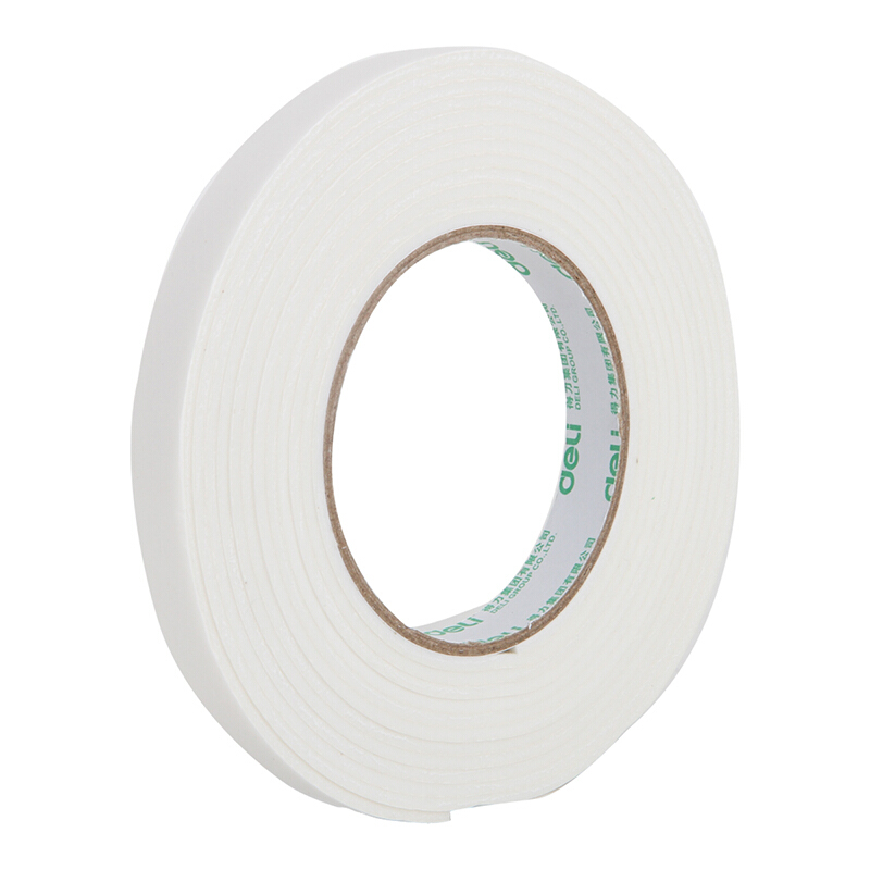 得力（deli） 30411 海綿膠泡棉雙面膠 18mm*5y 1卷裝_http://lucerna.cn/img/sp/208/d3993a2e-f0dd-4921-b680-cc2ed7335b62.jpg