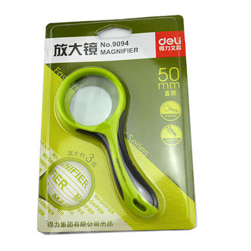 得力（deli） 9094 放大鏡手持便攜閱讀放大鏡直徑50mm包膠手柄設(shè)計(jì)放大3倍_http://lucerna.cn/img/sp/2145/10426801-d8b0-42b4-af4b-e7308d4438b6.jpg