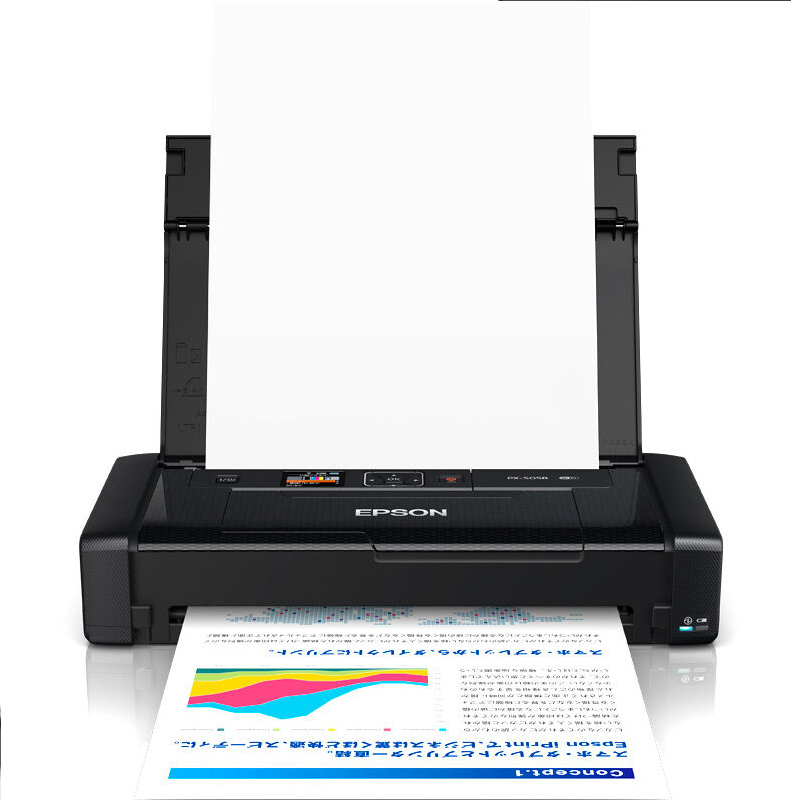 愛普生（EPSON） WF-100 便攜式 無線打印 彩色噴墨打印機