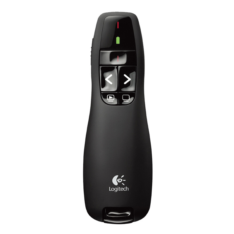 羅技（Logitech） R400 無(wú)線演示器 PPT翻頁(yè)筆 演示筆（激光筆）