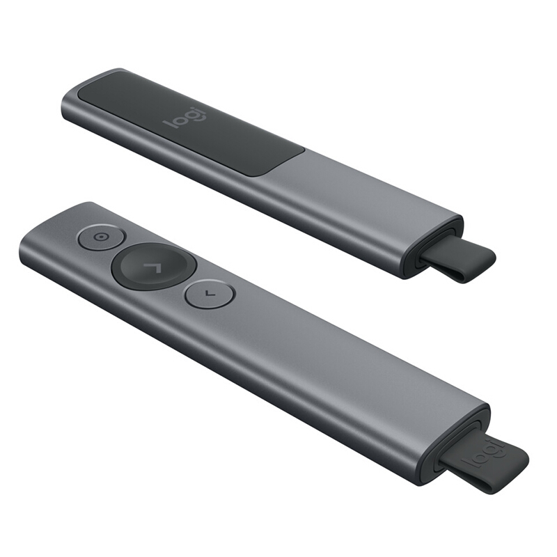 羅技（Logitech） Spotlight 無線演示器 投影筆 翻頁器 非激光筆 演示筆 演講神器 放大聚焦液晶屏可顯 (灰色) _http://lucerna.cn/img/sp/242/eacc9595-4a0f-483a-9641-b326566f0a05.jpg