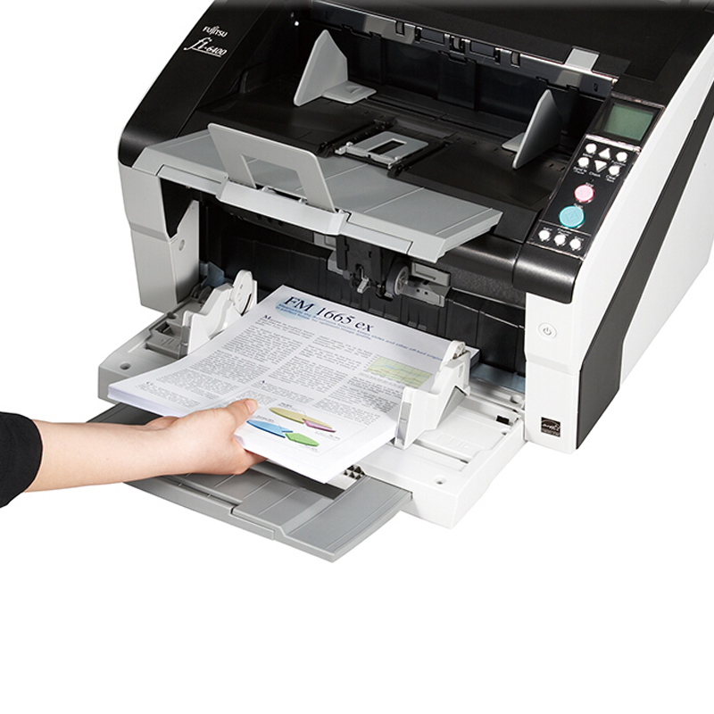 富士通（Fujitsu） Fi-6400 饋紙式掃描儀 高速雙面自動(dòng)進(jìn)紙 (100頁(yè)200面/分鐘) _http://lucerna.cn/img/sp/244/e9780395-ae9c-47a5-ab98-899fe073be7a.jpg