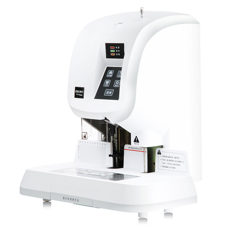 得力（deli） T500 財(cái)務(wù)憑證裝訂機(jī)全自動(dòng)財(cái)務(wù)檔案票據(jù)鉚管打孔機(jī) 激光定位全自動(dòng)型_http://lucerna.cn/img/sp/253/f31d5b44-9a13-4db2-867f-aa0e48ebc504.jpg