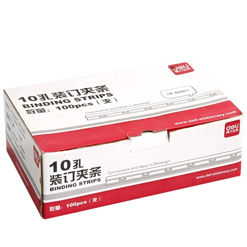 得力（deli） 3831 10孔裝訂夾條 20mm 100支/盒 可裝訂200頁(yè)（藍(lán)色）_http://lucerna.cn/img/sp/254/a47dd99a-e0d9-49b5-9d04-0ccc12eb9369.jpg