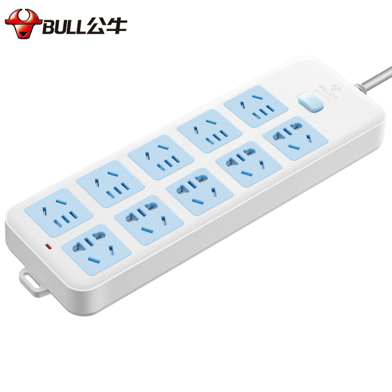 公牛（BULL） GN-110 電源插座/插線板/排插/接線板（10位總控全長(zhǎng)3米 超功率保護(hù)）_http://lucerna.cn/img/sp/2541/6e07f7f2-4bef-4027-ad39-951f769d2bbf.jpg
