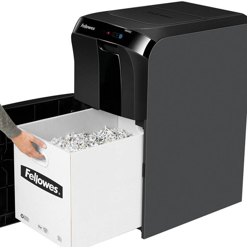 范羅士（Fellowes） 300C 大型商用全自動(dòng)辦公碎紙機(jī)（碎紙快/抽屜式/單次碎紙300張）_http://lucerna.cn/img/sp/258/2af066f9-c714-406e-a573-8a597d8a05cc.jpg