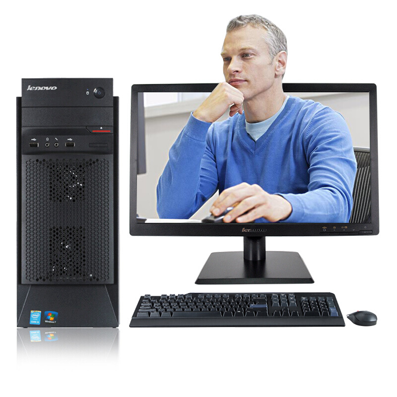 聯(lián)想（Lenovo） 啟天/M4650 辦公臺式機電腦（CORE i5-6500）4G內(nèi)存 1T硬盤 1G獨顯/24英寸