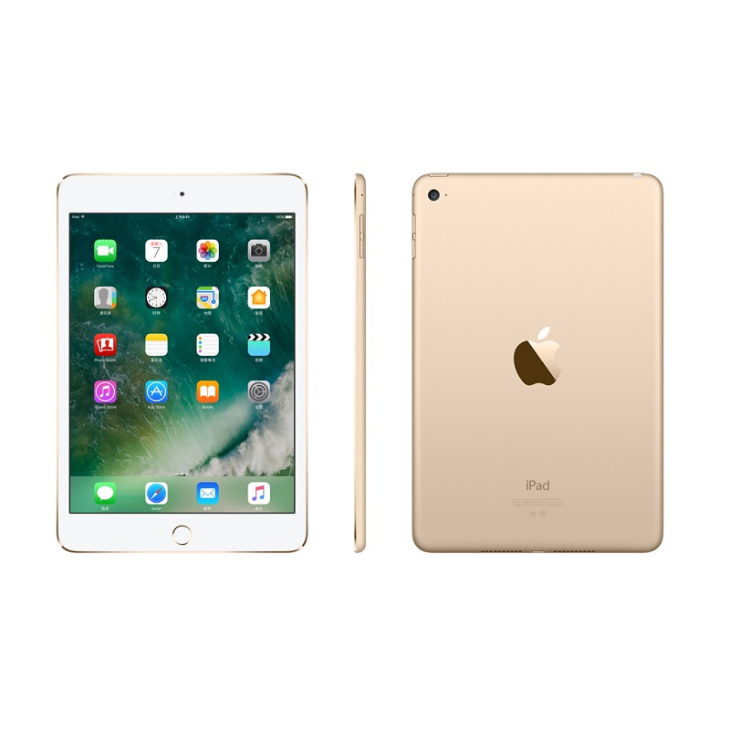 蘋(píng)果 mini 4 平板電腦（128G WLAN+Cellular版8芯片/Retina顯示屏 MK772CH） (金色) 
