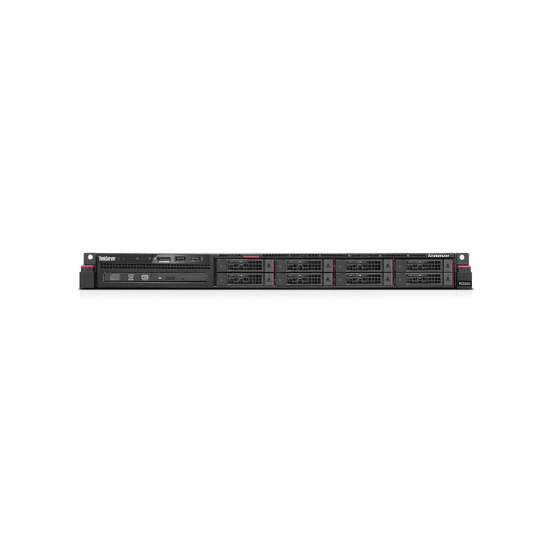 聯(lián)想（ThinkServer） RD350（E5-2609V4） 2路1U機(jī)架式服務(wù)器主機(jī) 8GB/300G固態(tài)/DVD