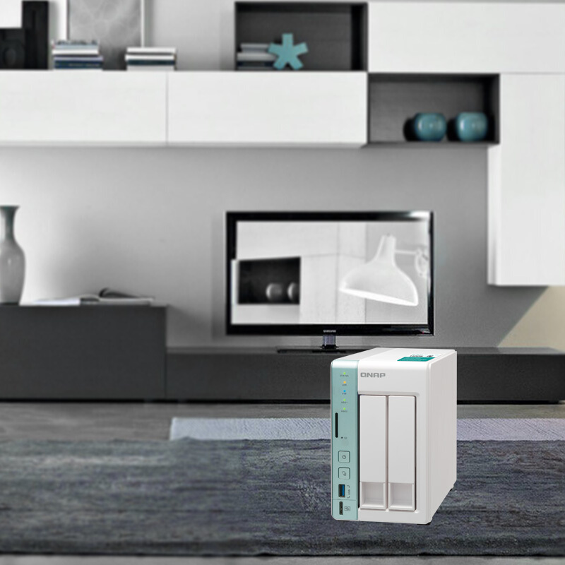 威聯(lián)通（QNAP） TS-251A -2G內(nèi)存 兩盤位網(wǎng)絡(luò)存儲器 雙核雙網(wǎng)卡 可USB直連 20T容量_http://lucerna.cn/img/sp/275/6cc6156b-5990-41e5-872c-d165b200a73d.jpg