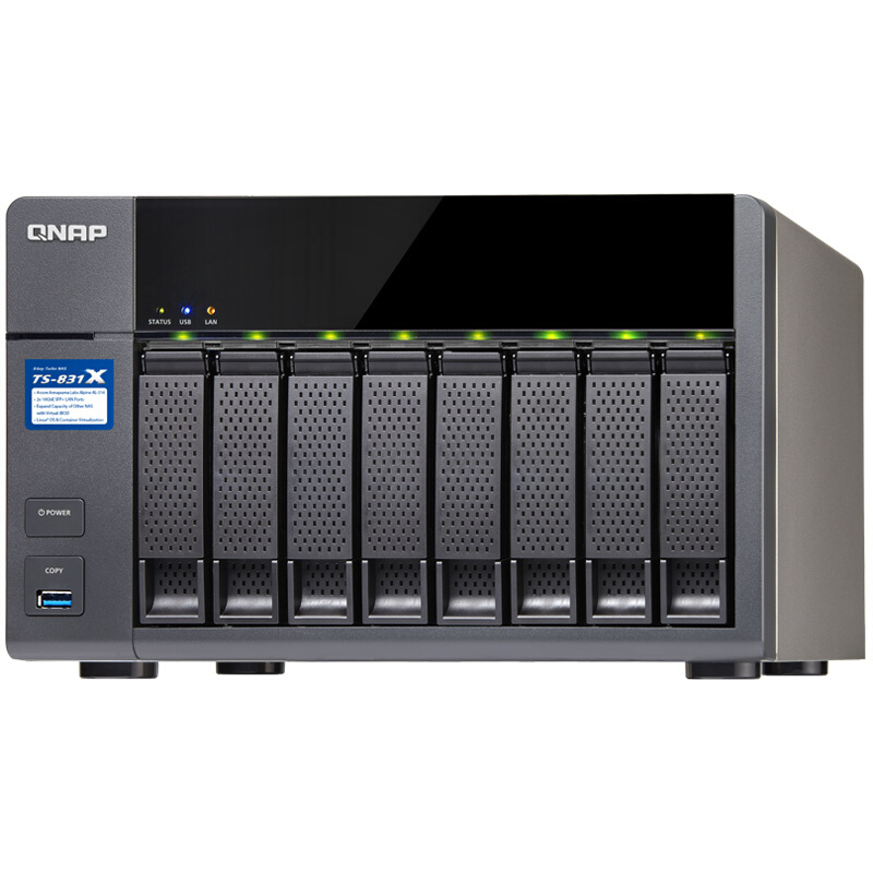 威聯(lián)通（QNAP） TS-831X-8G 高效能四核處理器,內(nèi)建雙10GbE SFP+ 網(wǎng)絡(luò)端口 八盤位NAS網(wǎng)絡(luò)存儲(chǔ)器（無內(nèi)置硬盤）_http://lucerna.cn/img/sp/275/9ceede8f-6625-4a77-84c8-68813657cf37.jpg