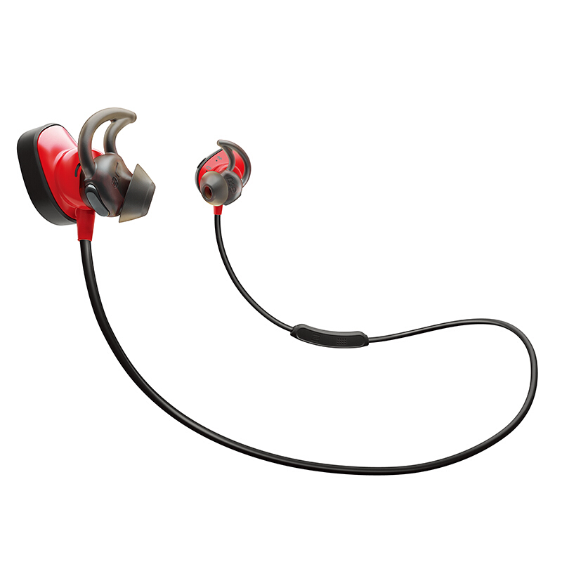 Bose Sound Sport Pulse 無線藍(lán)牙運(yùn)動(dòng)耳機(jī) 心率監(jiān)測(cè) 火紅色
