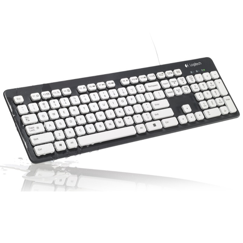 羅技（Logitech） K310 有線水洗鍵盤(pán)（白色） _http://lucerna.cn/img/sp/283/4ff473dc-6de0-4da7-b824-e553025b9c31.jpg
