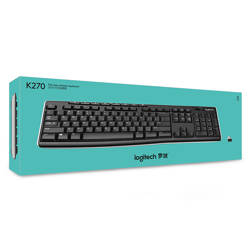 羅技（Logitech） K270 無線鍵盤（黑色）_http://lucerna.cn/img/sp/283/8275e2a2-915f-4c59-ade2-832ab94ae489.jpg