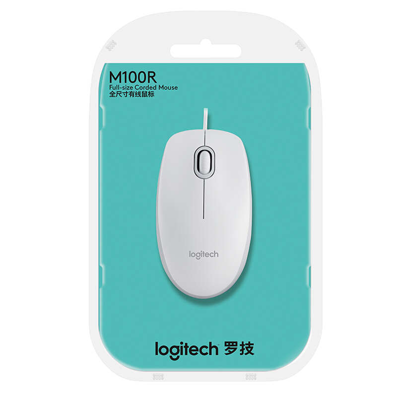 羅技（Logitech） M100r 光電鼠標(biāo) 即插即用 三年質(zhì)保 (白色) _http://lucerna.cn/img/sp/284/0cefc38b-a456-49cb-a569-042d9e5009f3.jpg