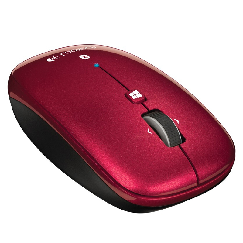 羅技（Logitech） M557/558 多平臺(tái)連接藍(lán)牙無線鼠標(biāo) (紅色) _http://lucerna.cn/img/sp/284/d218e318-962e-4dd1-be1b-3ede0f1bea7f.jpg