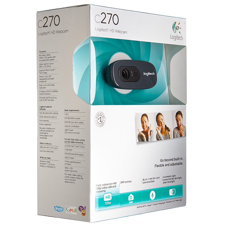 羅技（Logitech） C270 高清網(wǎng)絡(luò)攝像頭 網(wǎng)絡(luò)課程 遠(yuǎn)程教育_http://lucerna.cn/img/sp/285/63b6ace4-5ff1-4a06-826b-ddcdabdca1bd.jpg