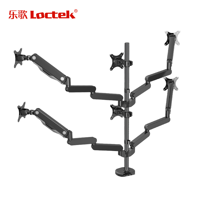樂歌（Loctek） Q5S 六屏顯示器支架 全鋁電腦支架 旋轉(zhuǎn)伸縮支架_http://lucerna.cn/img/sp/296/0e0e7bba-f0f0-4452-9393-17714d140051.jpg