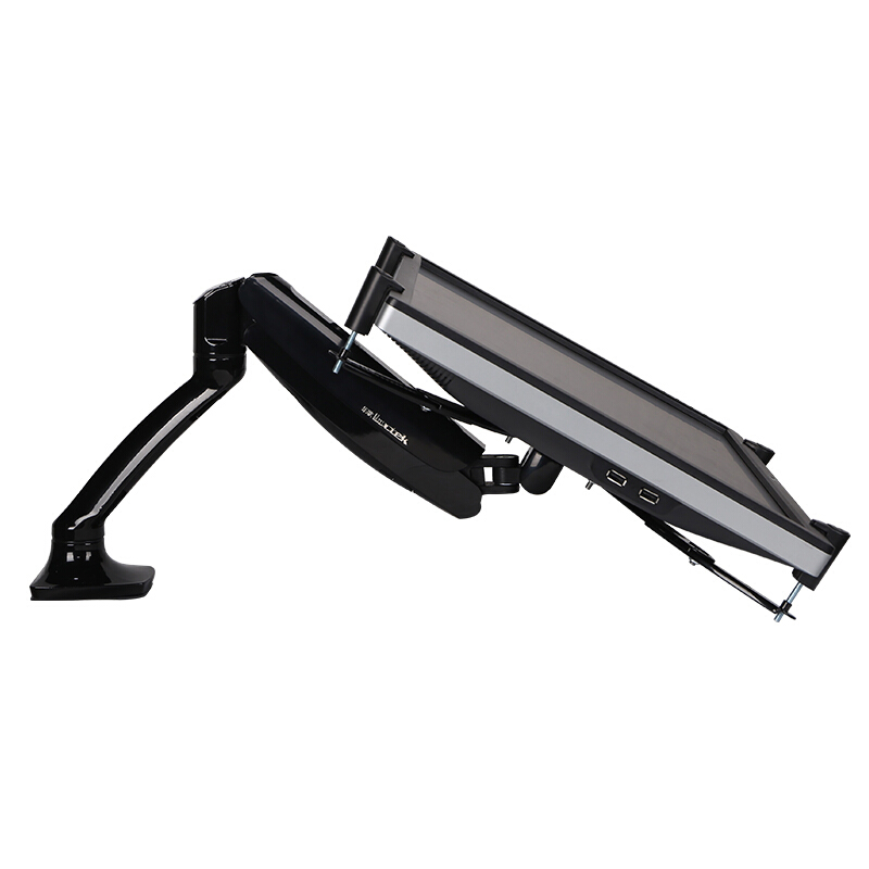 樂歌（Loctek） D5V 無孔顯示器支架 桌面旋轉(zhuǎn)升降支架臂（黑色）_http://lucerna.cn/img/sp/296/1d66a175-fe06-4f32-bf6a-50a8533ebbbf.jpg