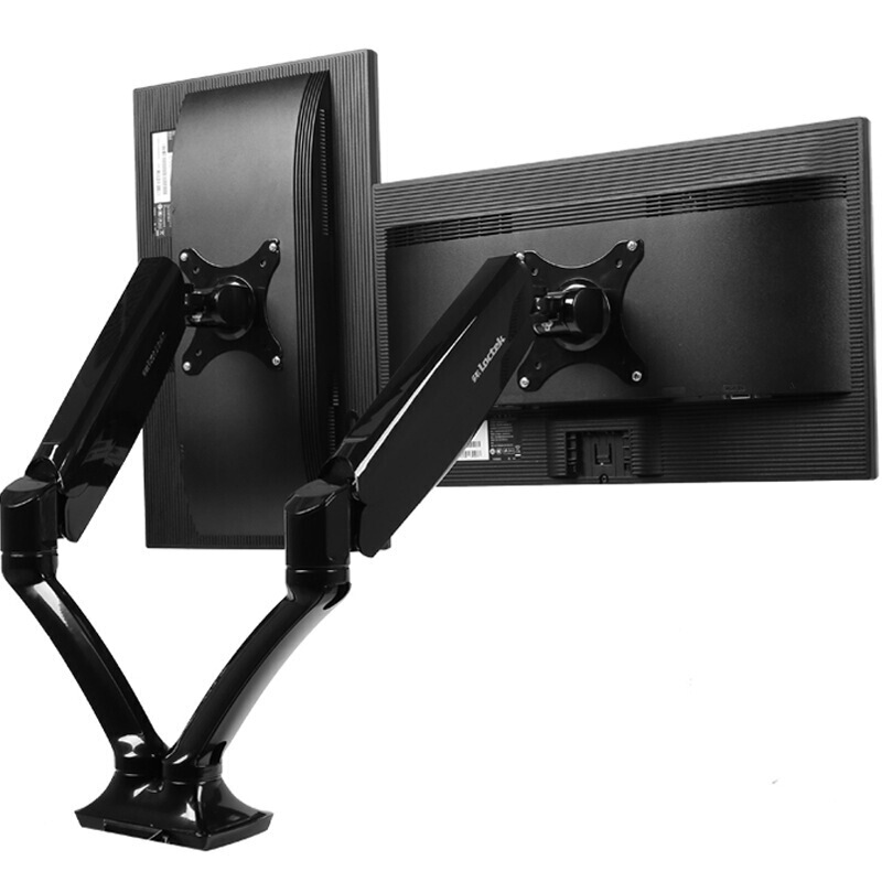 樂歌（Loctek） DLB502-D 雙屏拼接顯示器設(shè)計電腦架 桌面底座旋轉(zhuǎn)升降雙屏支架_http://lucerna.cn/img/sp/296/60d596c1-8a39-4f45-b1e8-e56520d661f8.jpg