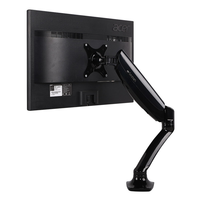樂歌（Loctek） DLB502 顯示器支架 桌面旋轉(zhuǎn)升降顯示器支架臂 (黑色) 