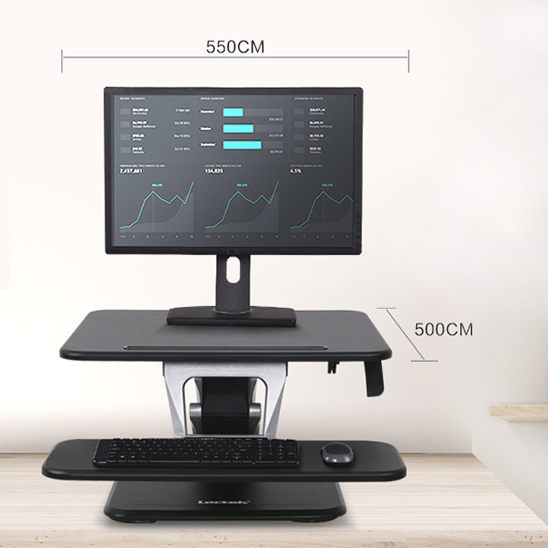 樂歌（Loctek） M3SS 站立式電腦桌/升降臺 臺面尺寸500*550mm (黑色) _http://lucerna.cn/img/sp/296/e07741a8-0ffc-4aac-9492-95da71a6e875.jpg