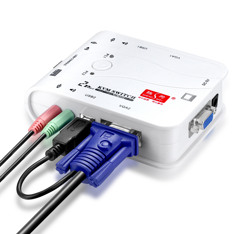 勝為 KS-202A KVM切換器 USB 2口自動(dòng) 配線 多電腦切換器帶音頻_http://lucerna.cn/img/sp/301/c28b7071-08e3-4fad-ba43-c040bfcef9c8.jpg