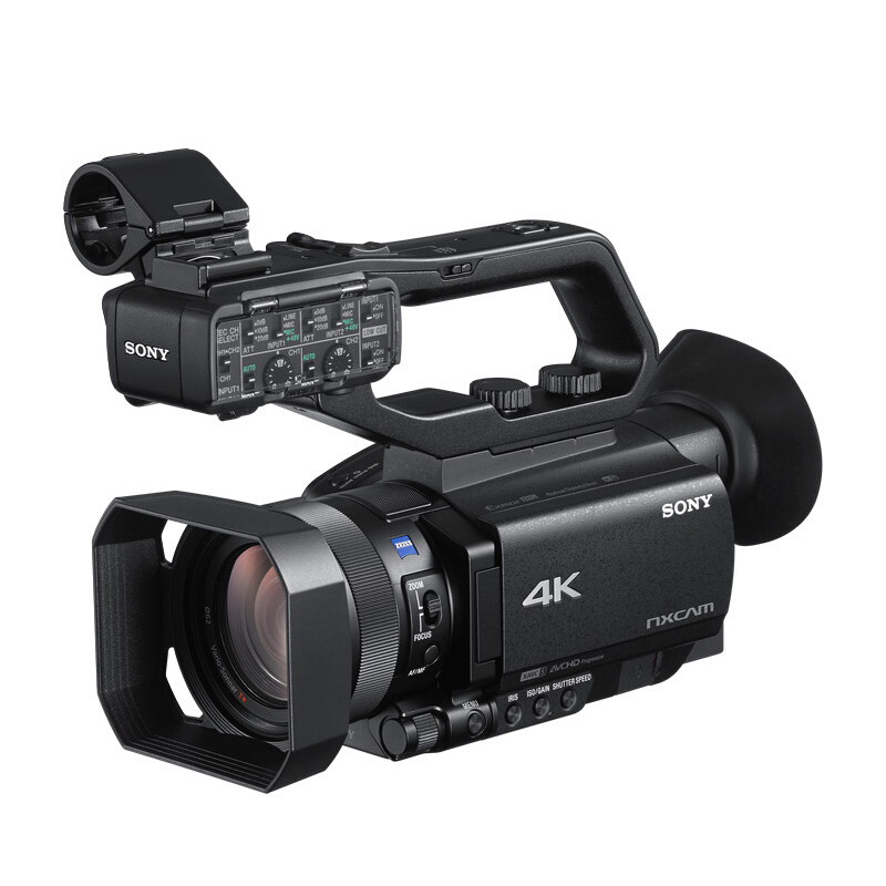 索尼（SONY） HXR-NX80 手持式4K攝錄一體機(jī) 小巧便攜 12倍變焦