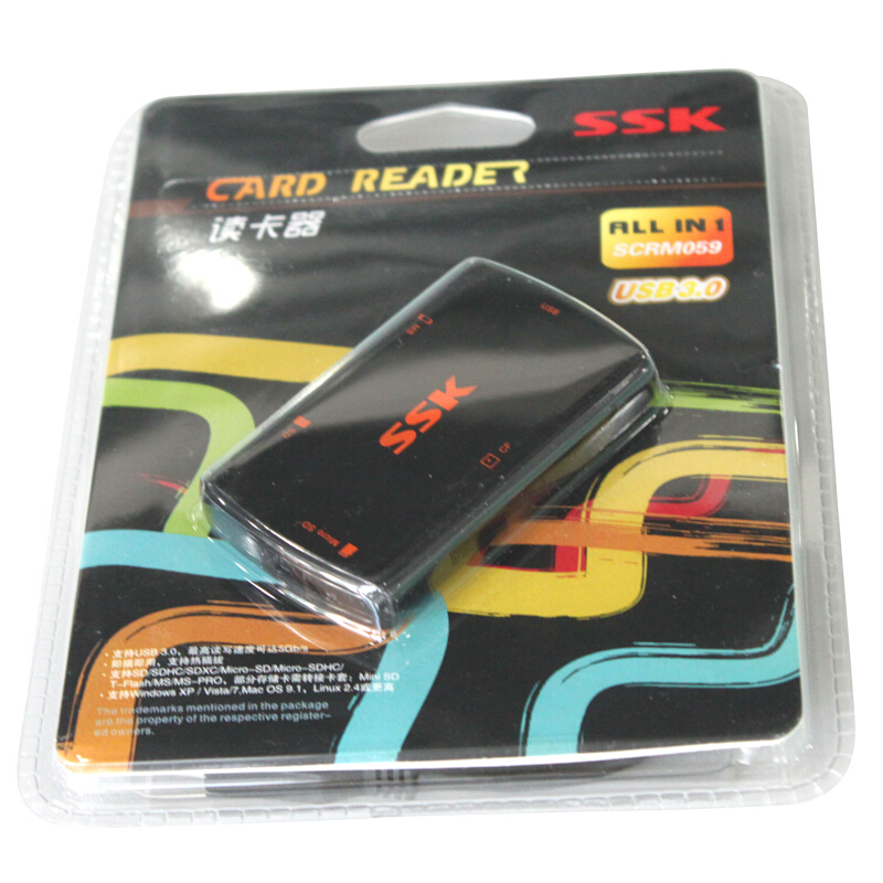 飚王（SSK） SCRM059 多功能合一讀卡器 USB3.0高速讀寫 支持TF/SD/CF/MS手機(jī)卡相機(jī)卡_http://lucerna.cn/img/sp/323/4c075b92-7a68-48fb-935b-887d65664cac.jpg