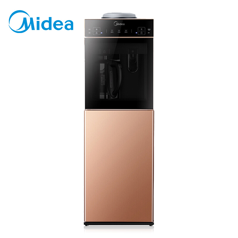 美的(Midea) YD1510S-X 家用立式飲水機(jī)冷熱型沸騰膽 一鍵智能清洗飲水器