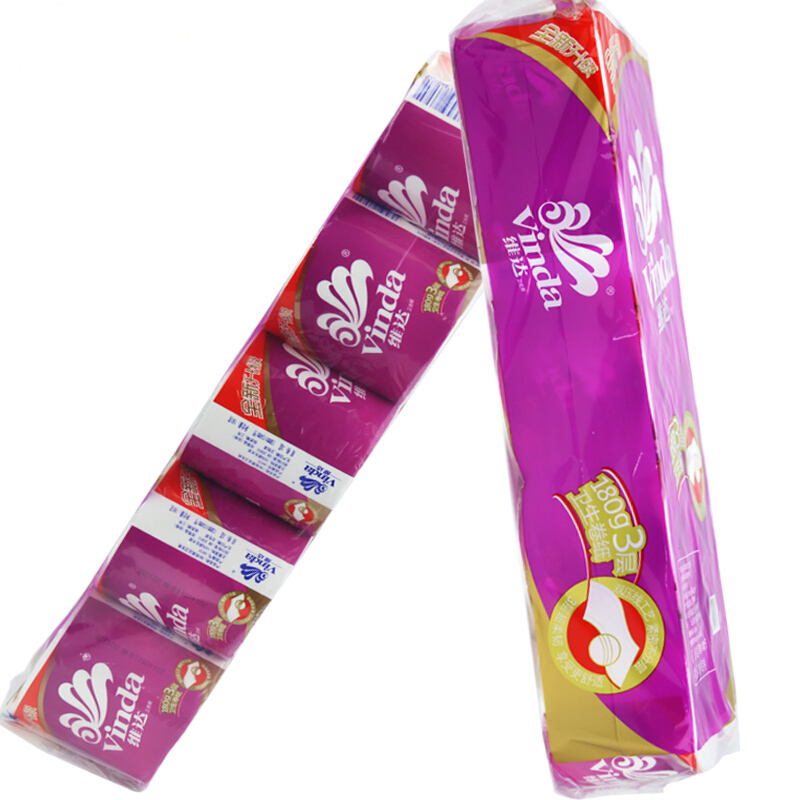 維達（Vinda） V4131 特柔卷筒紙衛(wèi)生紙 紫色 180g *10卷_http://lucerna.cn/img/sp/382/3fc8a4c3-90e0-4731-af4d-bdd46bffd5d8.jpg