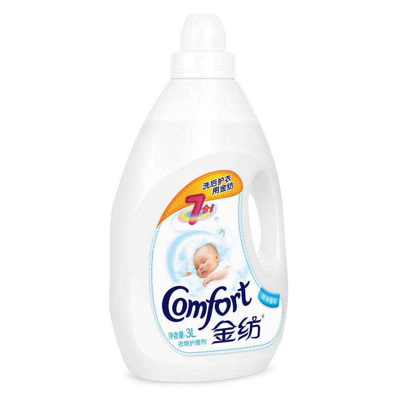 金紡（COMFORT） 衣物護(hù)理劑 柔順劑 純凈溫和3L_http://lucerna.cn/img/sp/400/ef22985c-3d95-41a2-86c2-07f531be6438.jpg