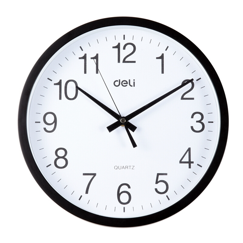 得力（deli） 9005 掛鐘 (只)30cm（12寸） (白色) _http://lucerna.cn/img/sp/419/6510bcc1-40b4-4420-8ebe-741dc4700f32.jpg