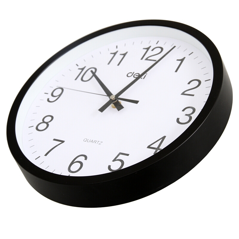 得力（deli） 9005 掛鐘 (只)30cm（12寸） (黑色) _http://lucerna.cn/img/sp/419/d37684fe-a5be-4232-a7d2-720e7c5bbb3b.jpg