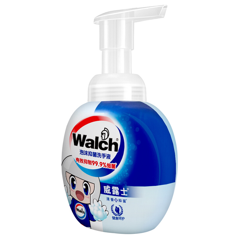 威露士（Walch） 泡沫洗手液 健康呵護(hù) 300ml_http://lucerna.cn/img/sp/427/6b53c1ba-caa1-4bc2-8da5-b4aa9285705e.jpg