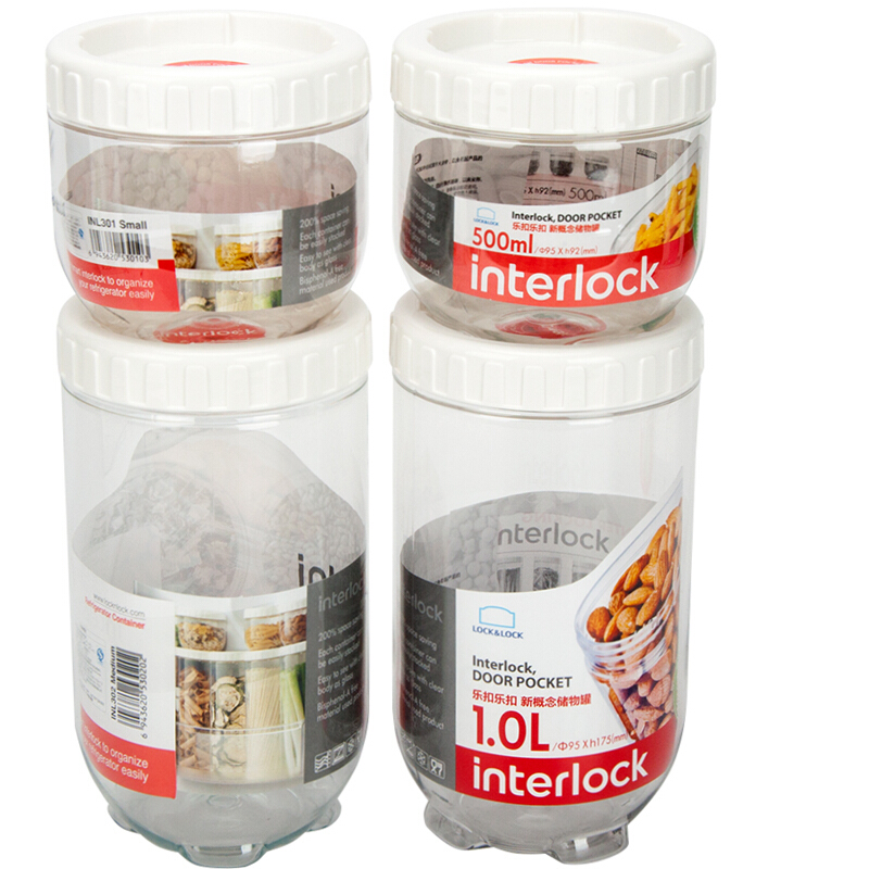 樂扣樂扣（locklock） INL301S001 儲(chǔ)物罐 冰箱側(cè)門塑料收納罐 (4件套) _http://lucerna.cn/img/sp/436/bef95828-03a5-429d-a700-5b47c9f6e060.jpg