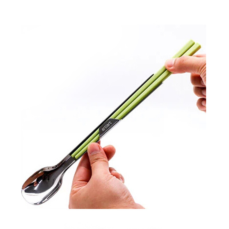 Artiart CARR072 創(chuàng)意餐具套裝/一勺一筷（綠色）_http://lucerna.cn/img/sp/437/928c4679-7c1f-455e-936a-07098ab68d63.jpg