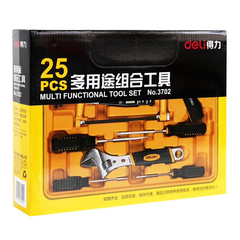得力（deli） 3702 多功能組合工具箱/工具套裝 25件套_http://lucerna.cn/img/sp/451/02004cd0-6a54-4326-bee0-dc68aeeb7198.jpg