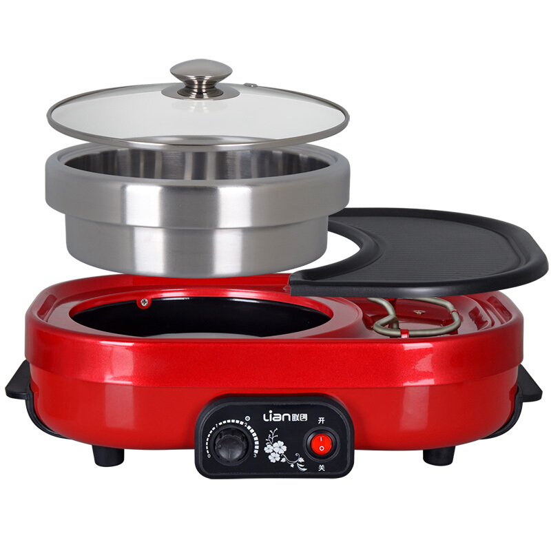 聯(lián)創(chuàng)（Lianc） DF-BL8008M 家用多功能一體無(wú)煙電烤盤(pán)烤涮一體鍋 4L_http://lucerna.cn/img/sp/524/33255e8e-fd4c-4250-a56b-f9e35b99dd62.jpg