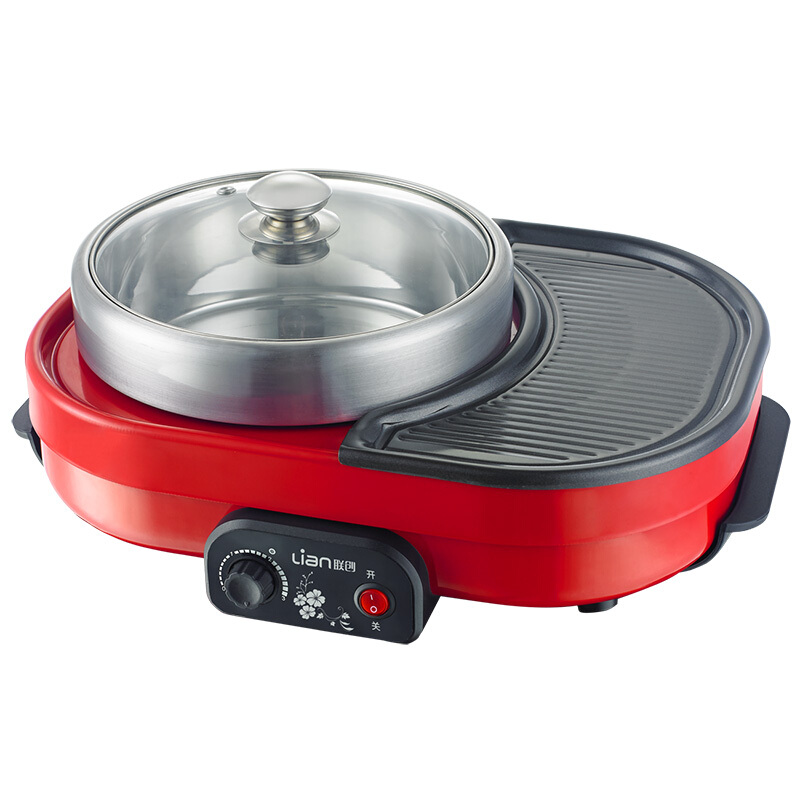 聯(lián)創(chuàng)（Lianc） DF-BL8008M 家用多功能一體無(wú)煙電烤盤(pán)烤涮一體鍋 4L_http://lucerna.cn/img/sp/524/98650271-7e2e-4792-a7f4-30aa991479e1.jpg