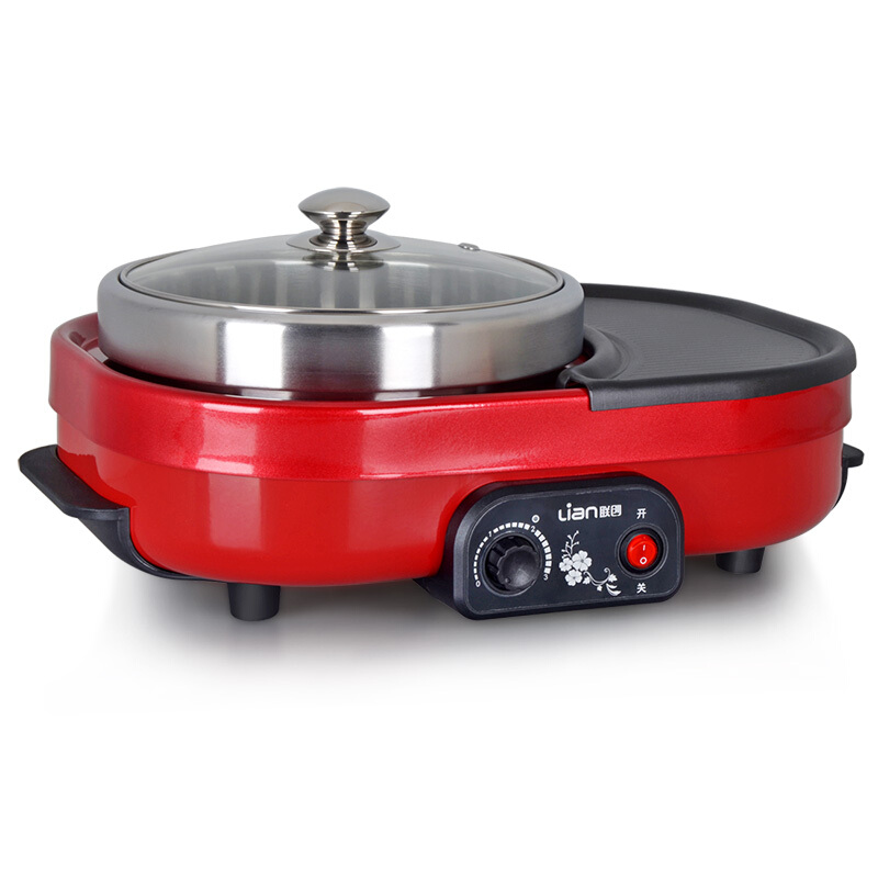 聯(lián)創(chuàng)（Lianc） DF-BL8008M 家用多功能一體無(wú)煙電烤盤(pán)烤涮一體鍋 4L_http://lucerna.cn/img/sp/524/a589c98c-4132-4a01-b61e-d004f7d009ec.jpg