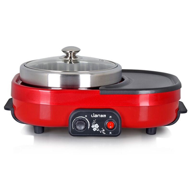 聯(lián)創(chuàng)（Lianc） DF-BL8008M 家用多功能一體無(wú)煙電烤盤(pán)烤涮一體鍋 4L_http://lucerna.cn/img/sp/524/fa4a3e12-c49b-429a-acf5-aaa605ed849c.jpg