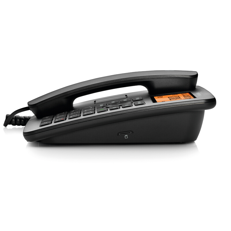 摩托羅拉（Motorola） CT111C 智能自動(dòng)/手動(dòng)插卡錄音電話機(jī)座機(jī)商務(wù)客服電話呼叫中心家用辦公固定座機(jī) （黑色）_http://lucerna.cn/img/sp/766/622c1bd9-1290-4ee7-90f1-7838330dc49a.jpg