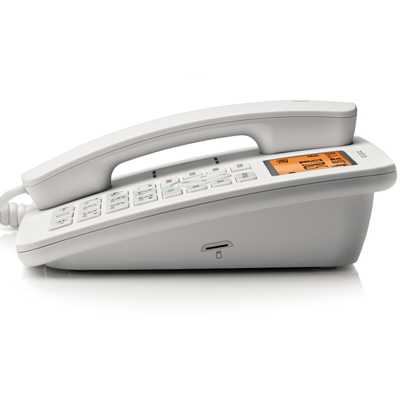 摩托羅拉（Motorola） CT111C 智能自動(dòng)/手動(dòng)插卡錄音電話(huà)機(jī)座機(jī)商務(wù)客服電話(huà)呼叫中心家用辦公固定座機(jī) （白色）_http://lucerna.cn/img/sp/766/933ecbf9-4040-4012-bbcb-df1abe182d37.jpg