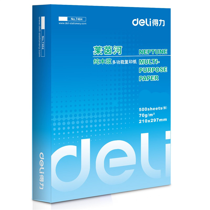 得力（deli） 7791 萊茵河系列復(fù)印紙/打印紙 B4/70g 4包/箱 _http://lucerna.cn/img/sp/79/d728a122-f74d-44f7-9dd1-f7e5562642c3.jpg