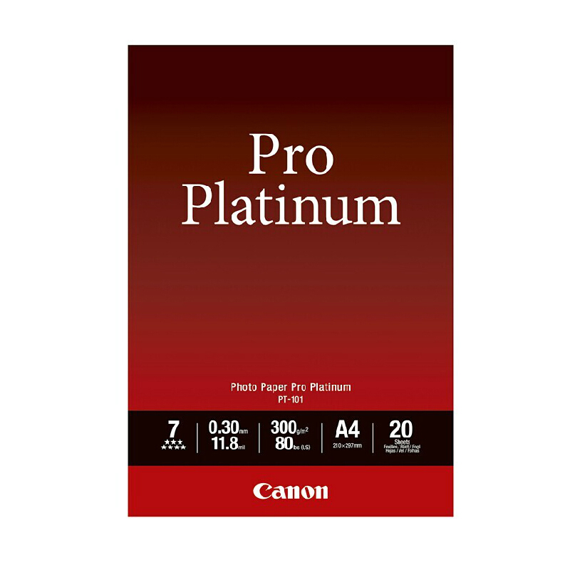 佳能（Canon） PT-101 光面噴墨打印紙 專業(yè)照片紙 (A4/20張) _http://lucerna.cn/img/sp/83/33c377cd-2cf0-47d9-be92-e99f1d3237ce.jpg