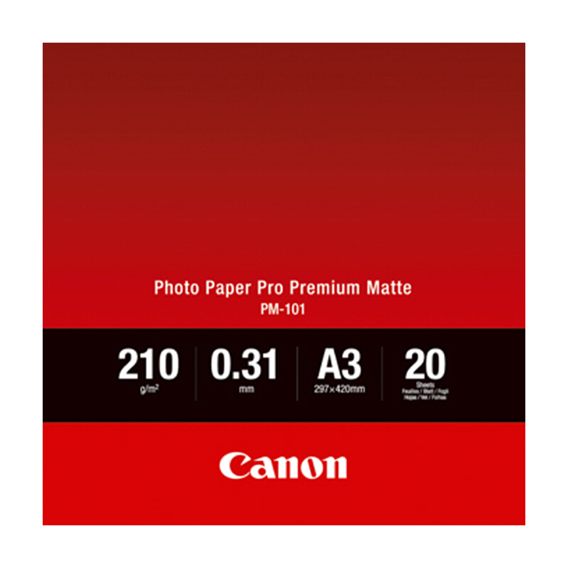 佳能（Canon） PM-101 專業(yè)無(wú)光澤照片紙/相片紙 (A3/20張) _http://lucerna.cn/img/sp/83/3565cc9a-a3c4-4b61-a033-da76051ab793.jpg
