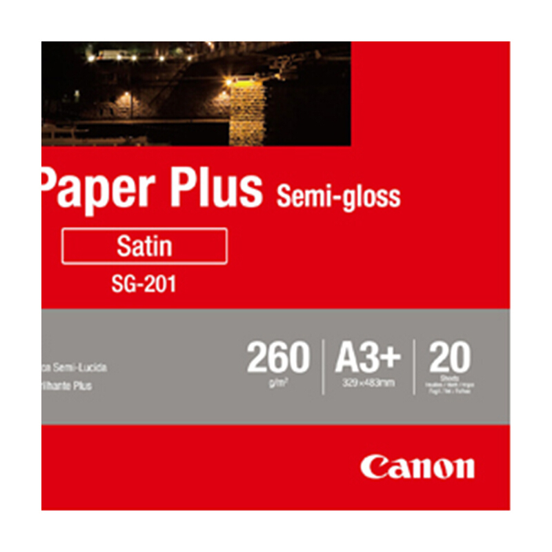 佳能（Canon） SG-201 亞高光澤照片紙 (A3/20張) _http://lucerna.cn/img/sp/83/93e7173d-284c-464d-b2bb-bdf03314a034.jpg